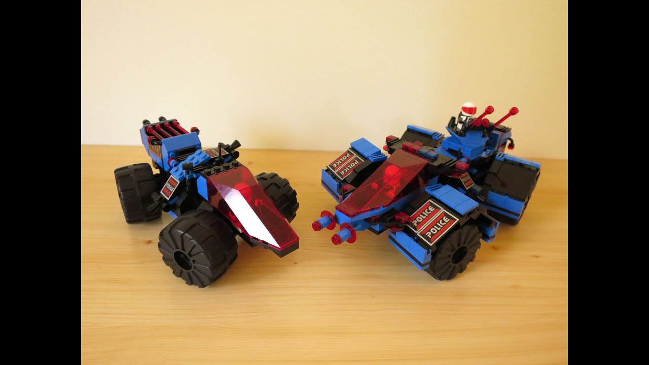 Lego 6895-2 Tactical Trak (Spy-Trak II) Space Police I MOC/Upgrade