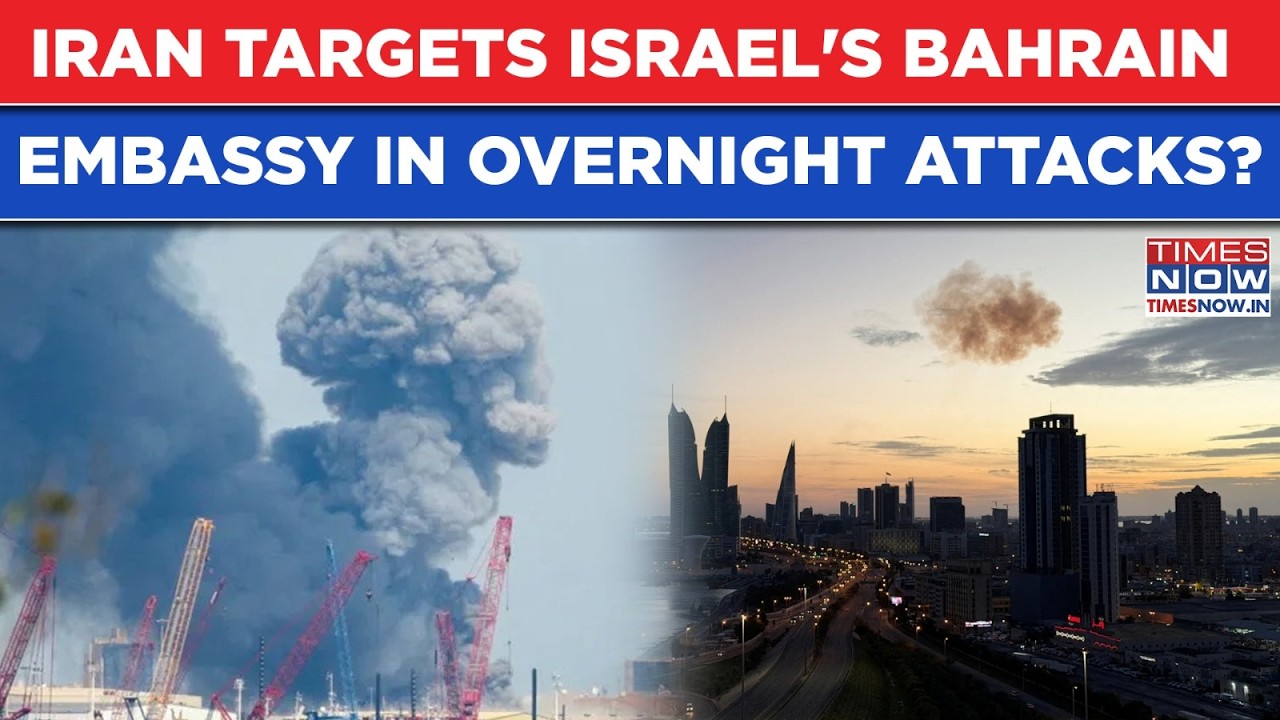 Iran War: IRGC Targets Israel Embassy In Bahrain Capital Manama, Qatar Airbase In Overnight Strikes?