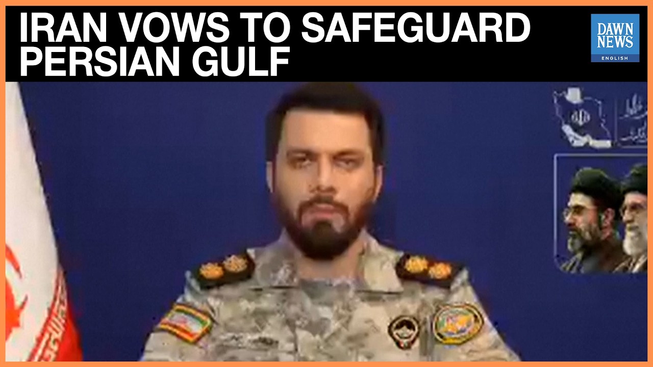 Iran Vows to Use All Means to Safeguard Persian Gulf Security | Dawn News English