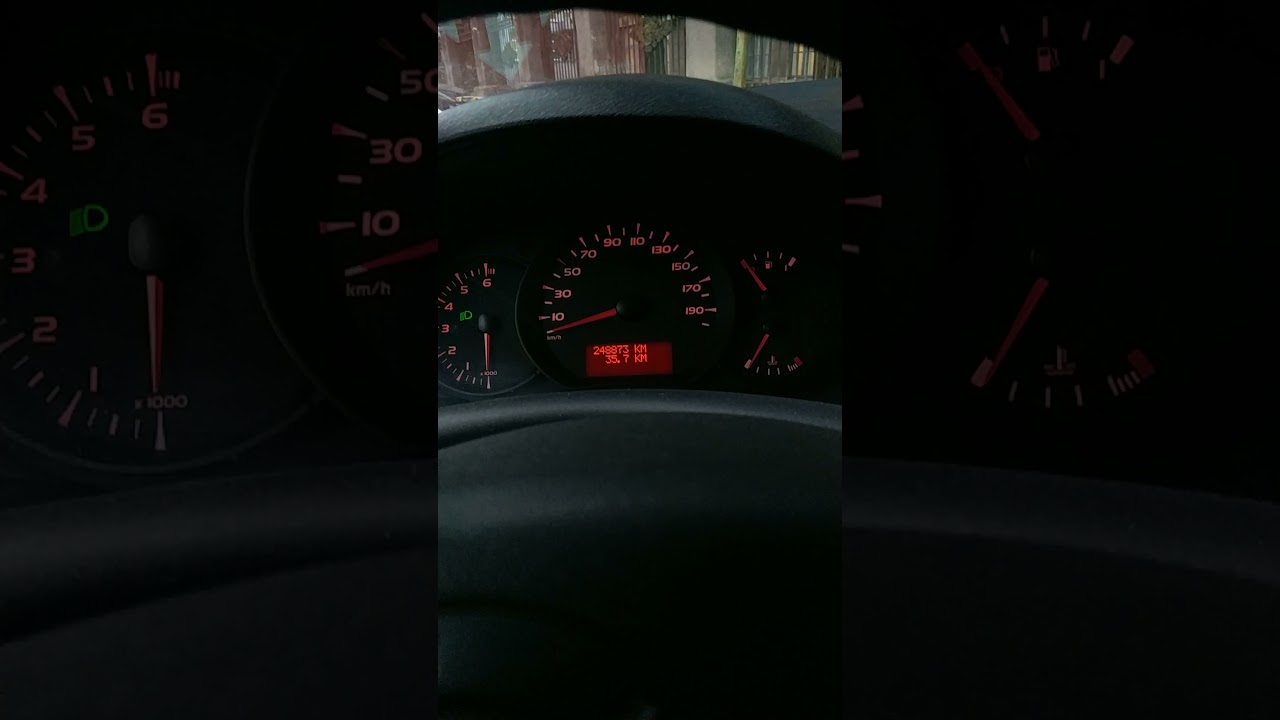 Как сбросить (обнулить) межсервисный интервал на Renault Kangoo 1.5 дизель, 2012 года