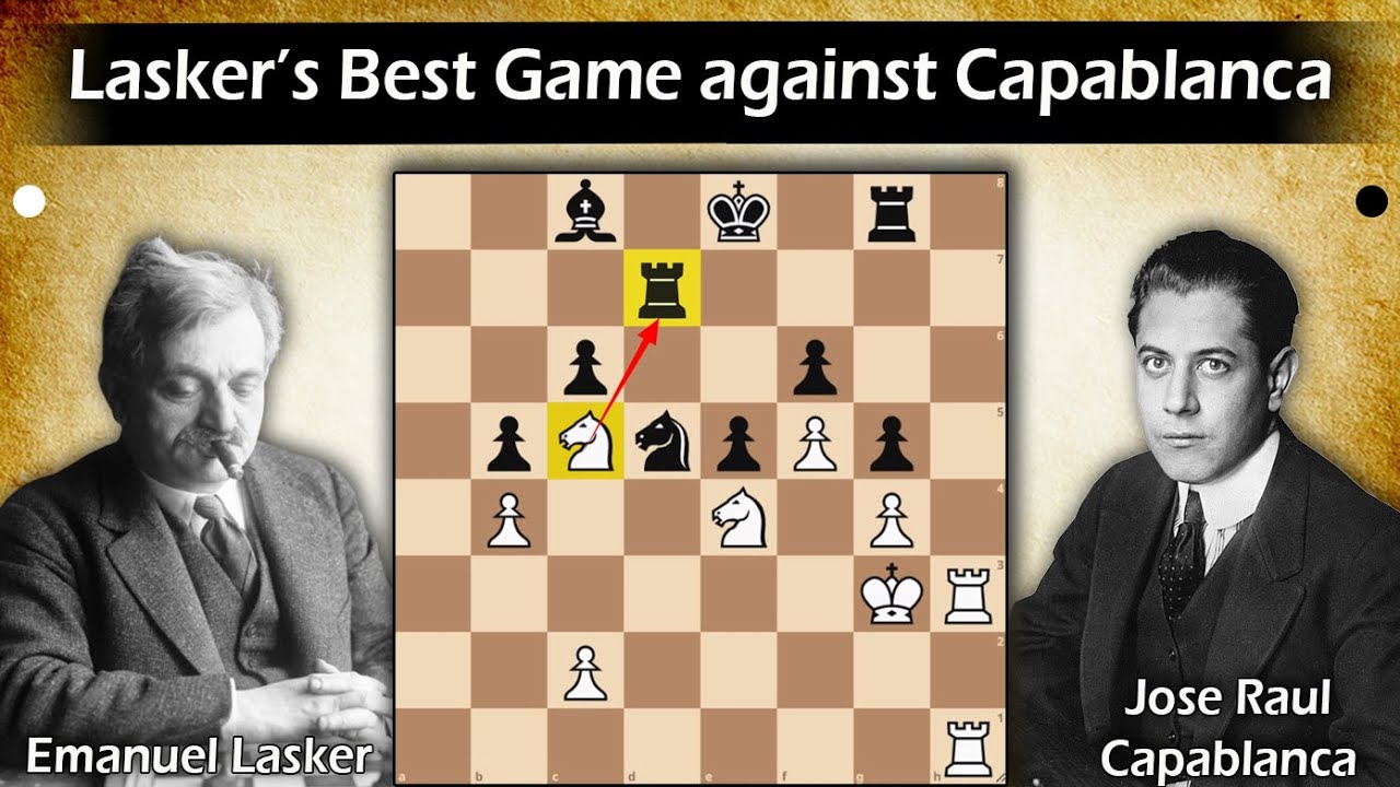 Lasker’s Best Game against Capablanca | Lasker vs Capablanca 1914