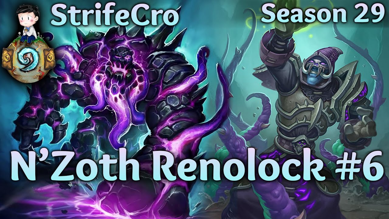 Hearthstone N&rsquo;Zoth Renolock S29 #6: Barely Living For a Chance to Win