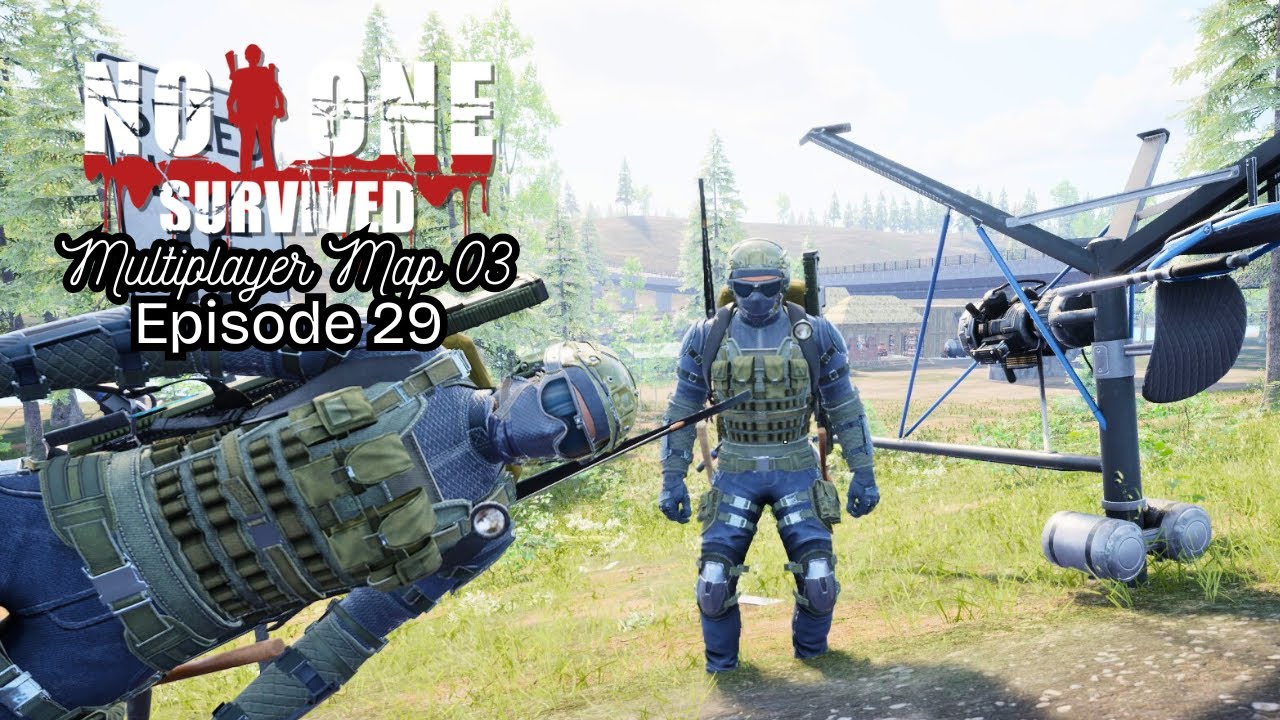 E29 Can you run faster than the new Helicopter? | No One Survived