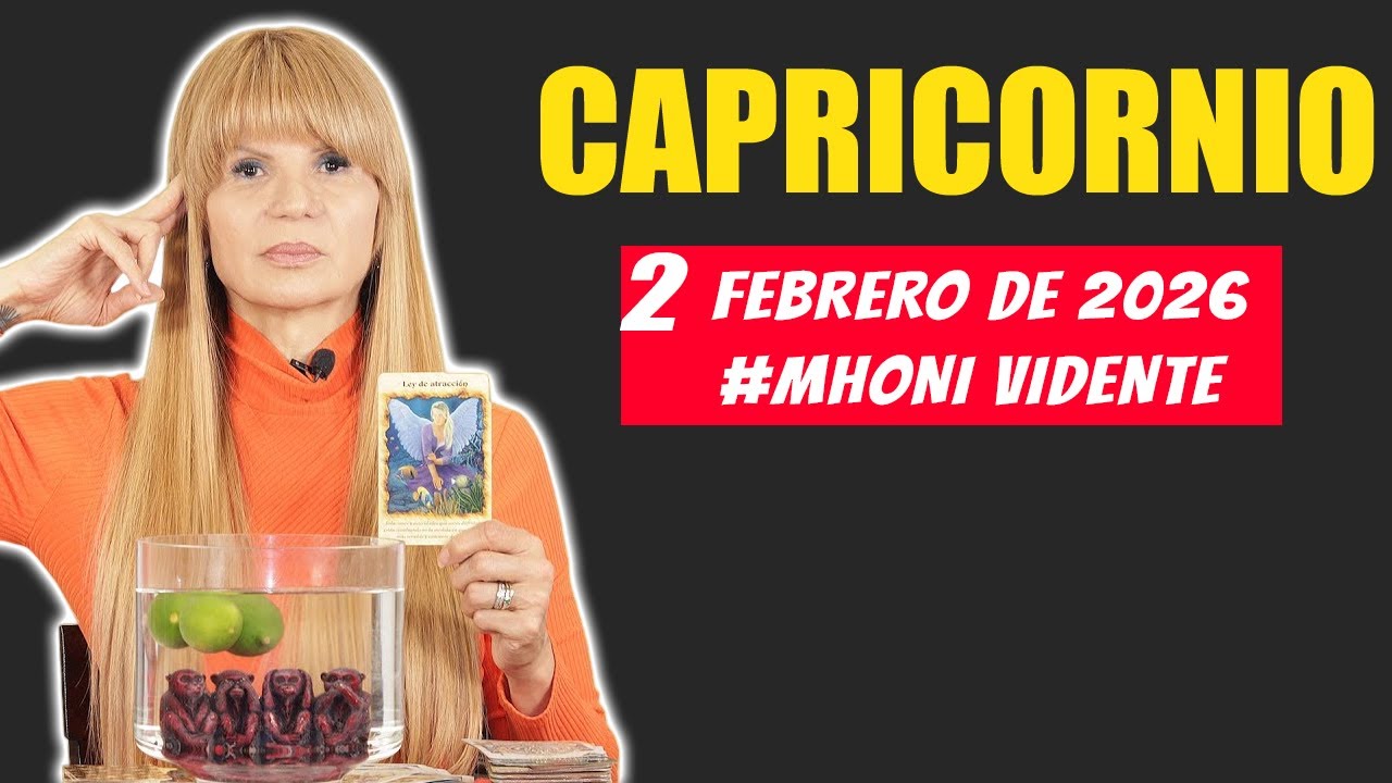 Horóscopo Hoy Capricornio 2 de Febrero 2026. Mhoni Vidente EL KARMA LES DIO DONDE MÁS DUELE 💥