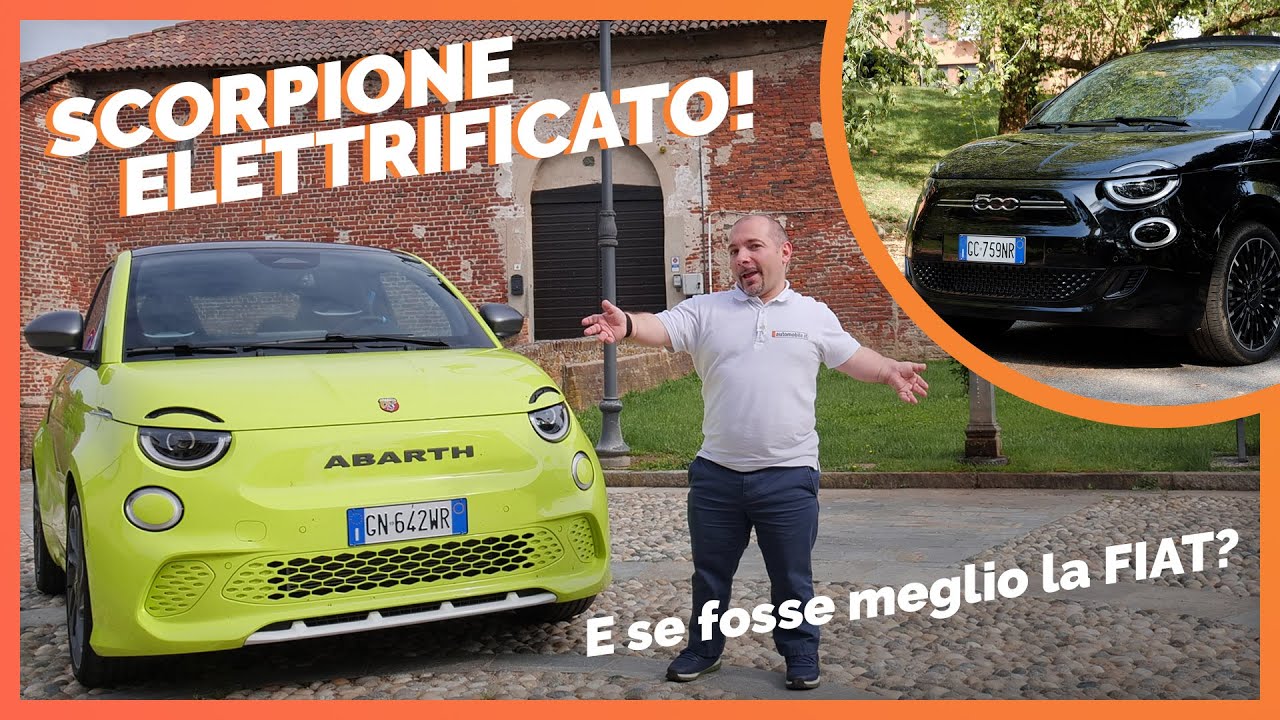 Abarth 500e vs. Fiat 500e | L’elettrico non ha MAI fatto tanto RUMORE 🔊🗣️