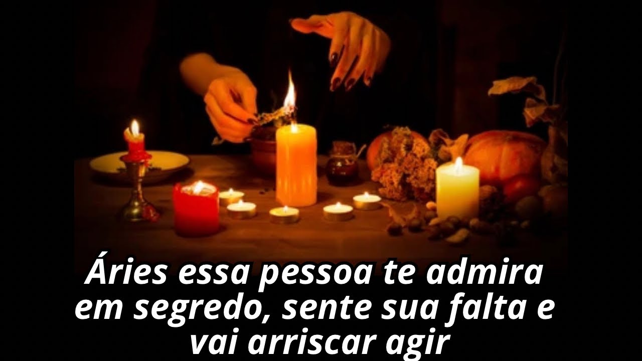 Áries 1°dec essa pessoa te admira em segredo, sente sua fata e vai arriscar agir