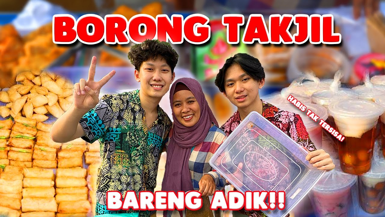 AJARIN ADIK BERBAGI DI BULAN PUASA! PEDAGANG KAGET?!
