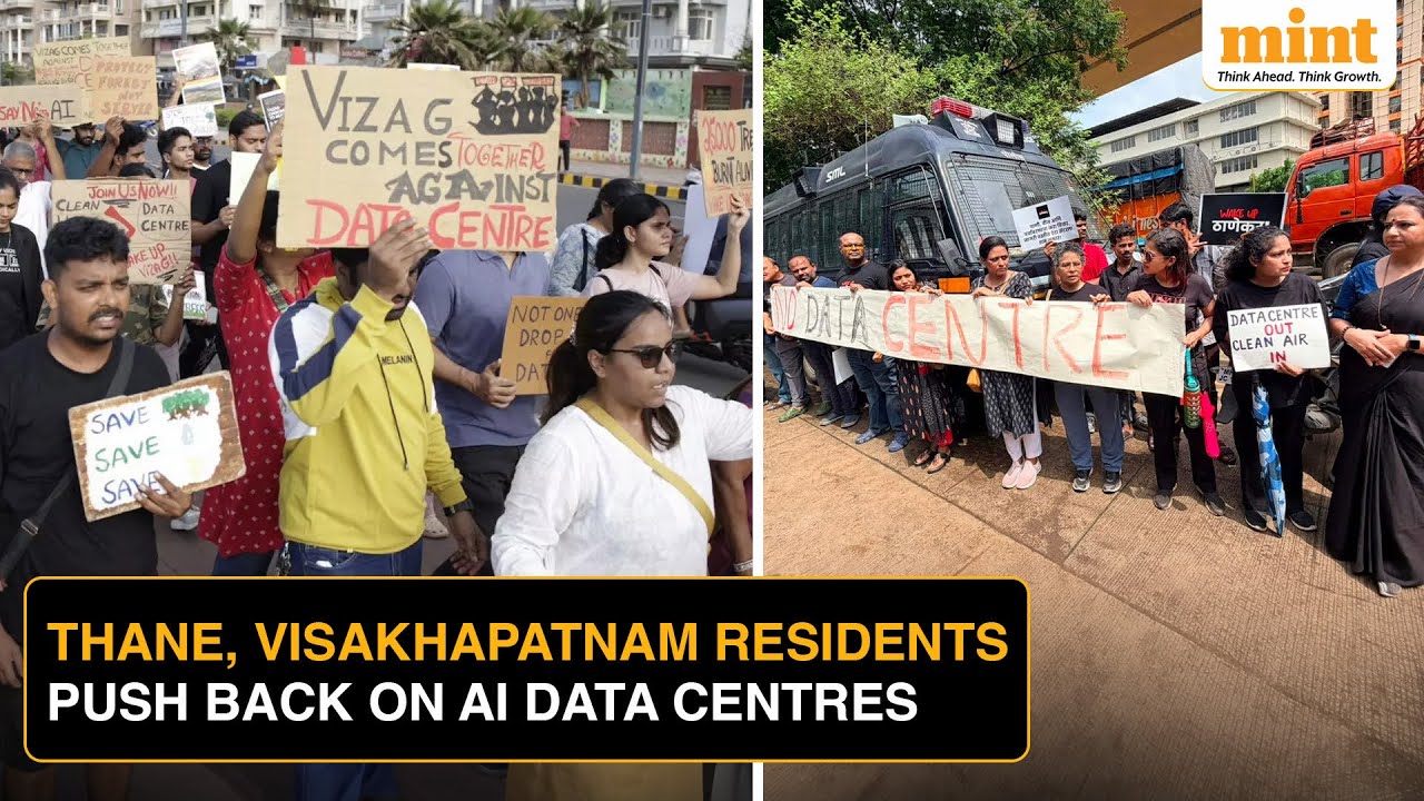 Why Residents In Thane And Visakhapatnam Are Protesting India's AI Data Centre Boom