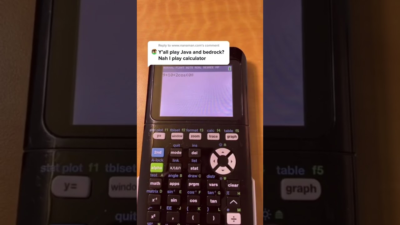 Playing Minecraft on a calculator