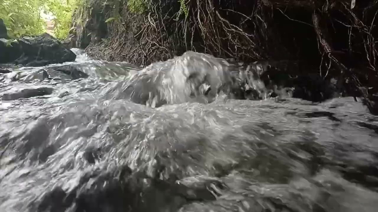 Beautiful Clear River Flowing Strong – Perfect Sounds for Meditation
