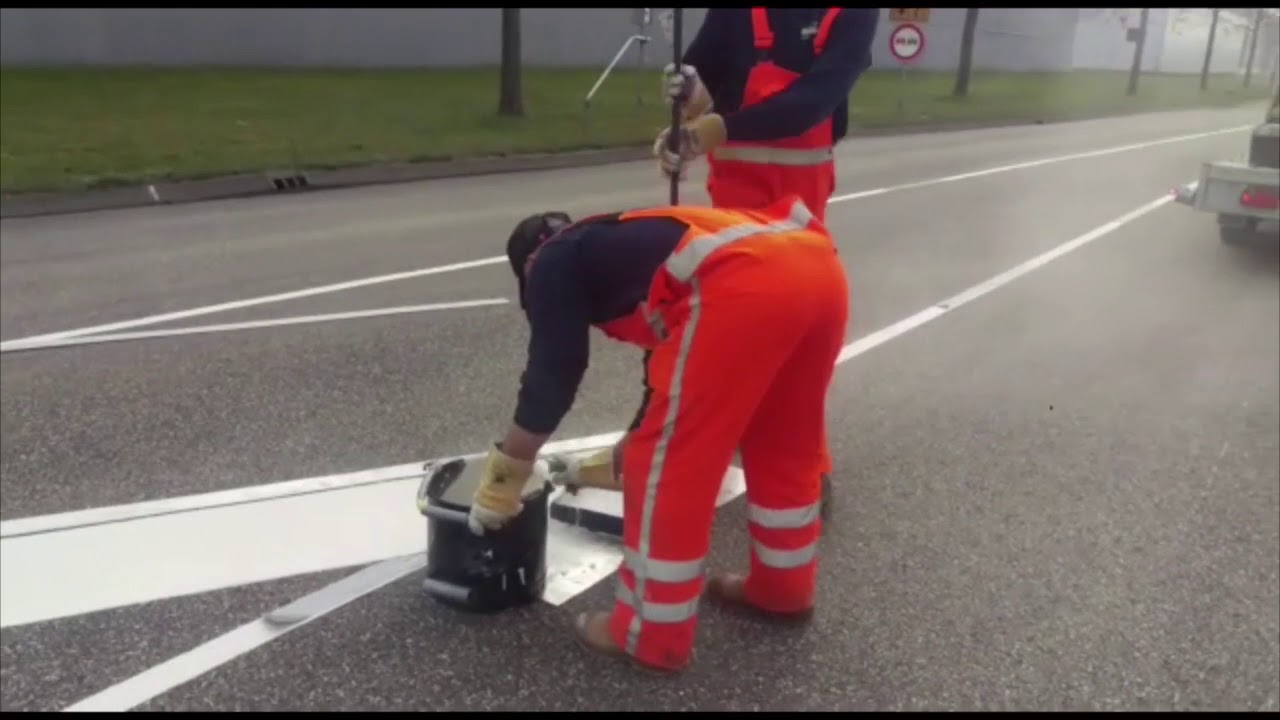 123markeringen Aanbrengen Thermoplast