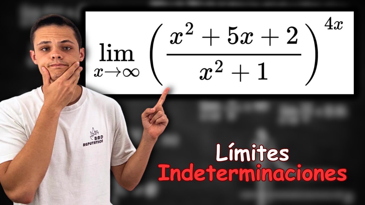 ¿PUEDES RESOLVER ESTE LÍMITE? 🤔 | Indeterminación 1^∞