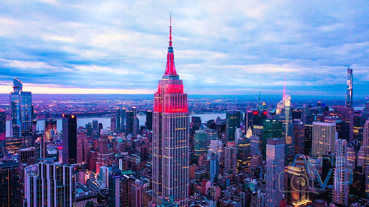 Drone NYC COVID-19 Lockdown Coronavirus 2020