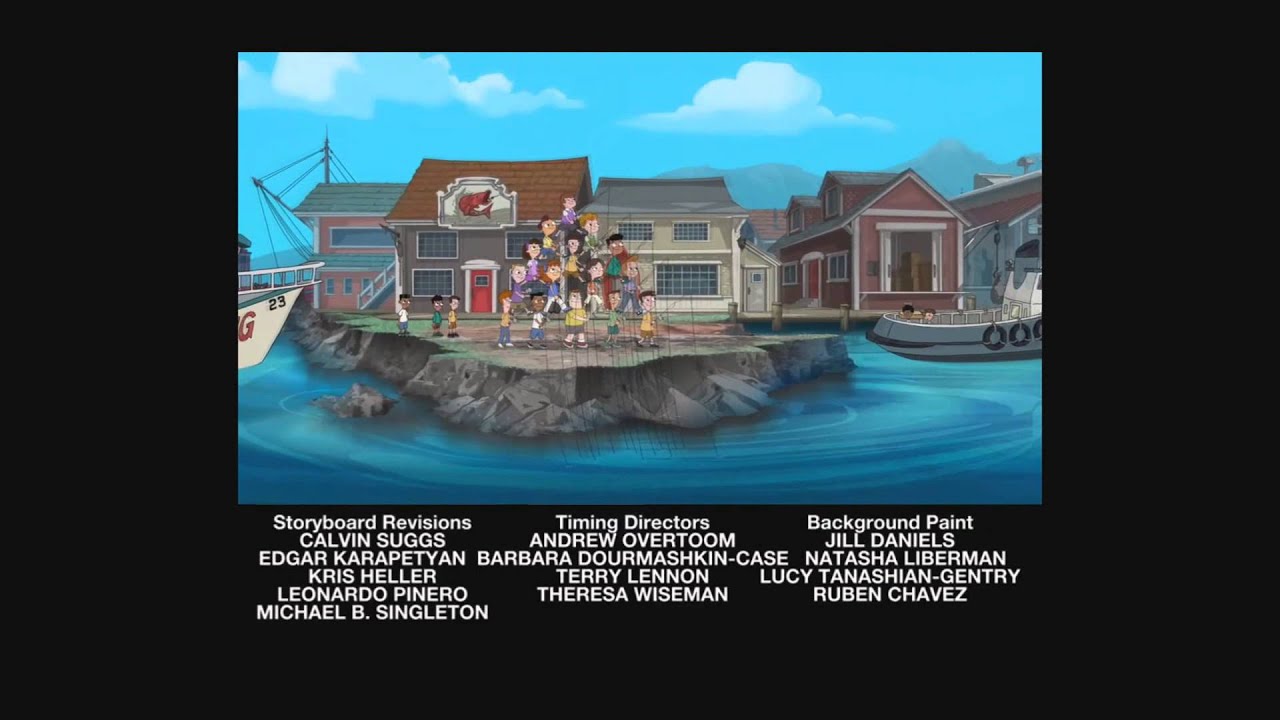 Phineas and Ferb -  Thanks But No Thanks End Credits