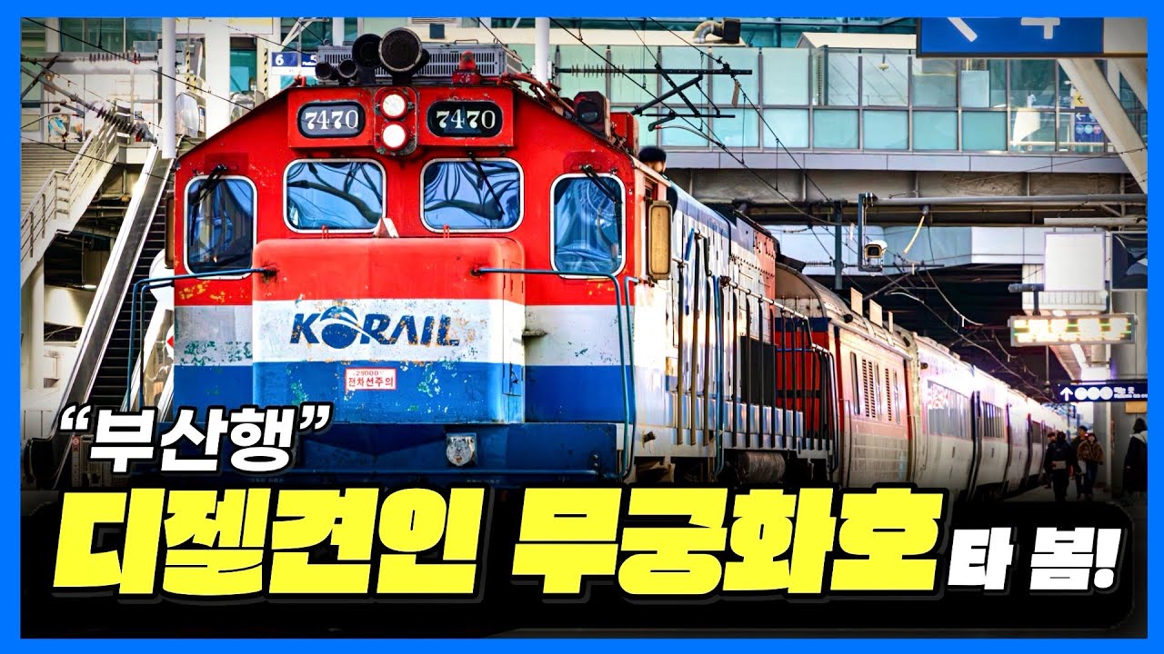 6시간을 달려 부산으로, 무궁화호 막차
