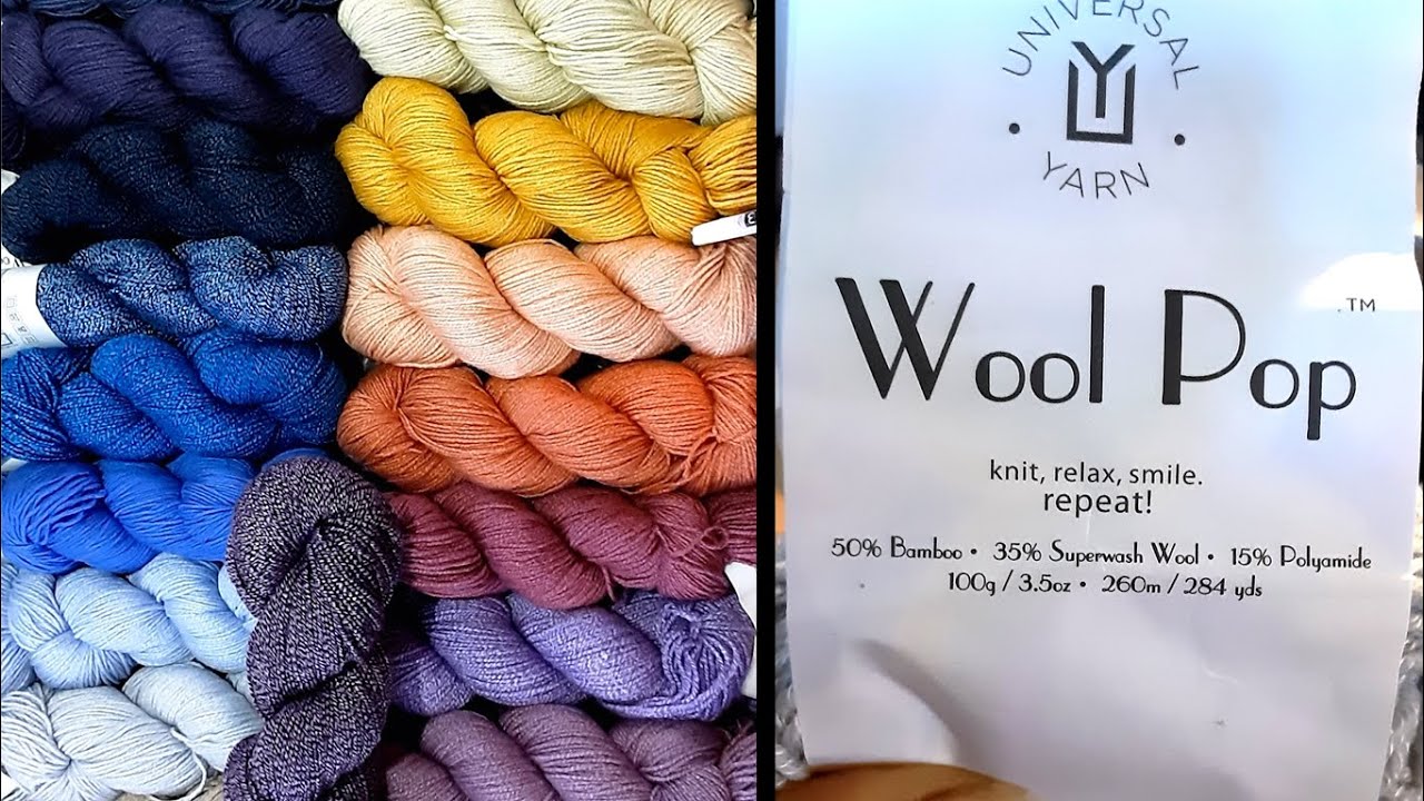 Wool Pop from Universal Yarns (Review)