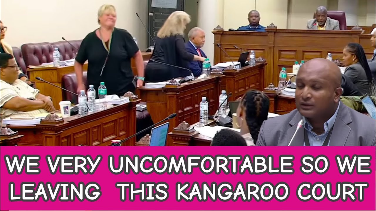 DA BREYTENBACH CAUSES A BIG CHAOS IN AD HOC COMMITTEE AND LEAVES 'IM UNCOMFORTABLE