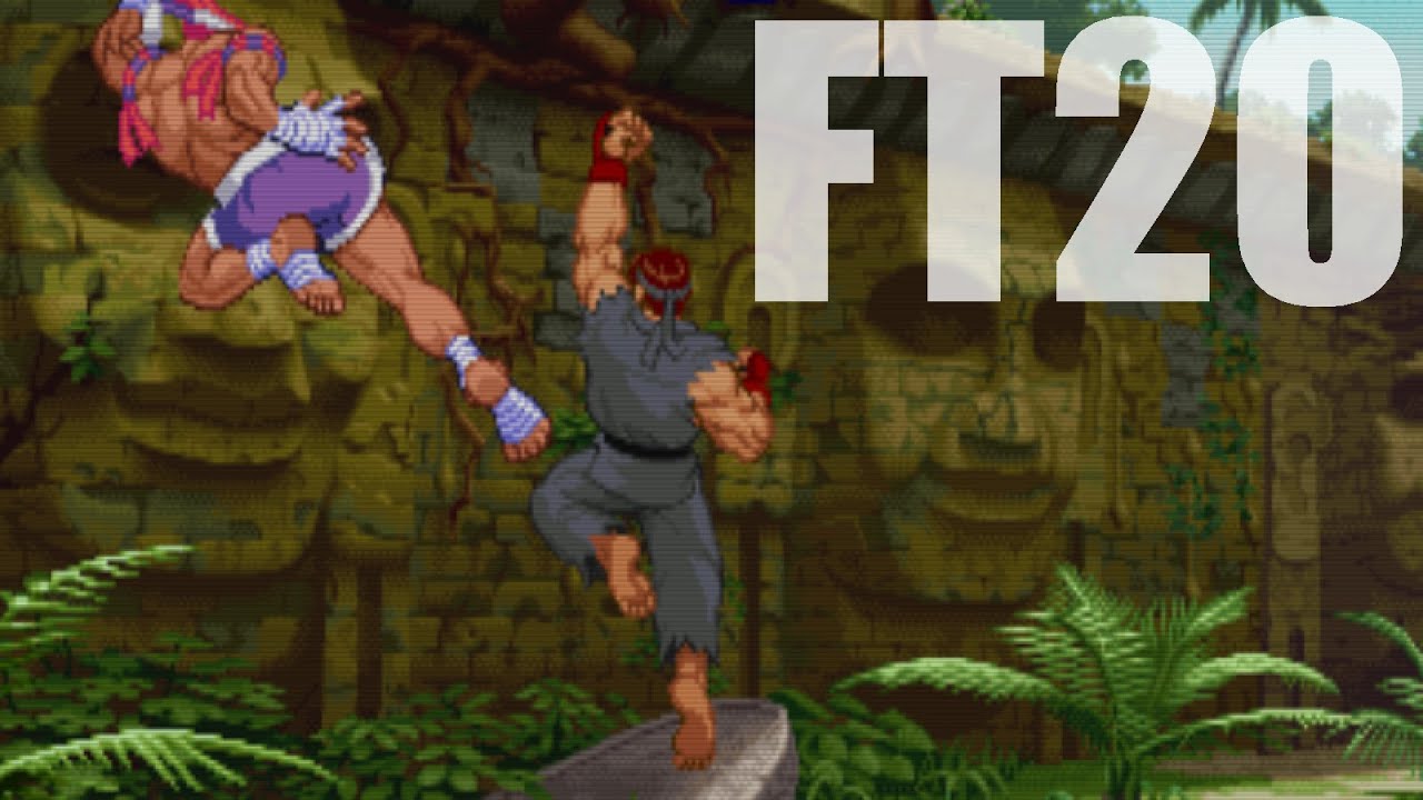 Street Fighter Zero 3 FT20 - X-Adon vs X-Ryu/Z-Gouki/Z-Ryu