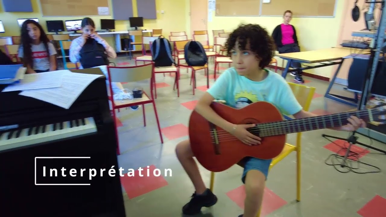 Présentation des classes à horaires aménagés musique du Collège Jules Verne