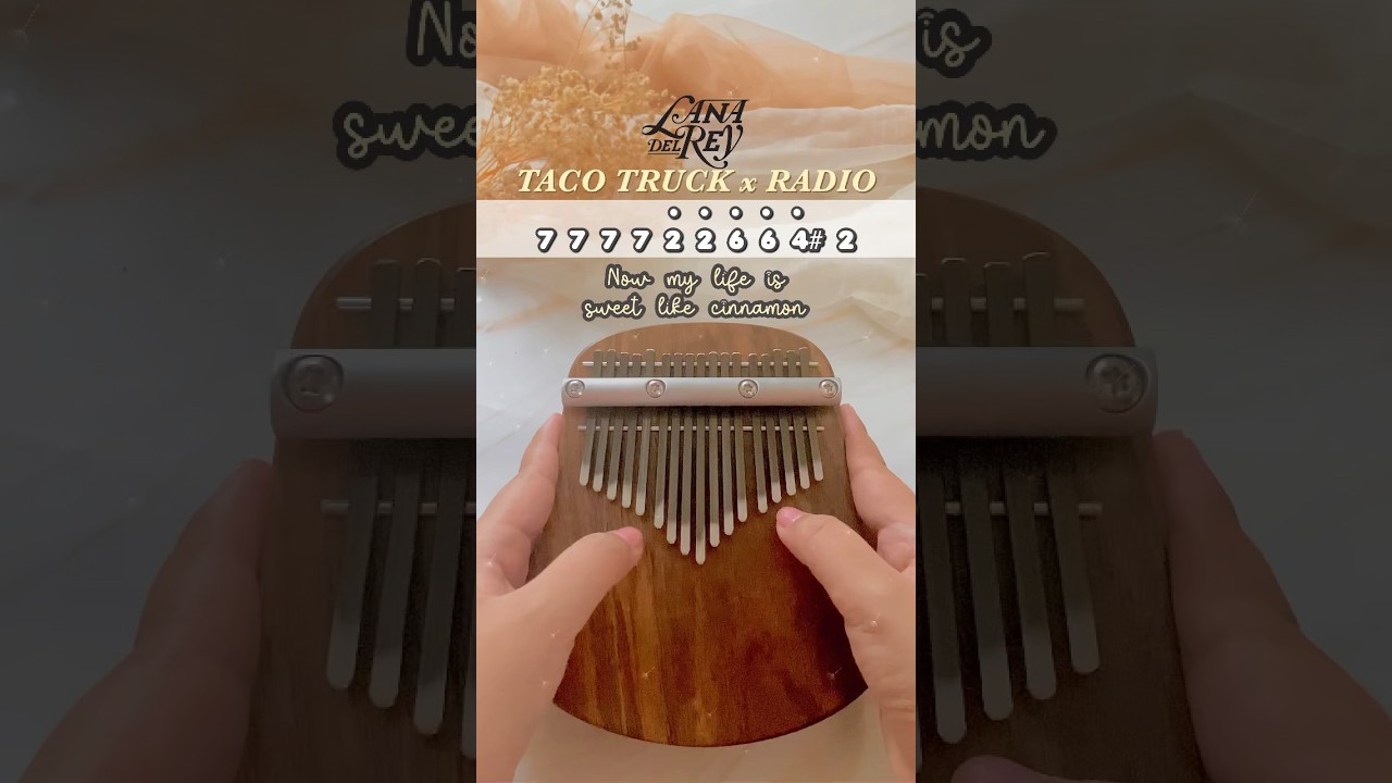 Lana Del Rey - Taco Truck x Radio | Kalimba Mashup