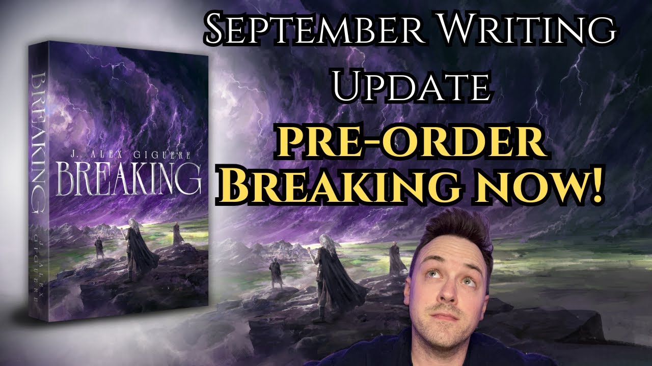 September Writing Update – BREAKING Releases This Month!