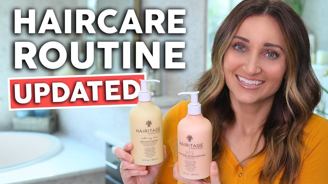 My Updated Haircare Routine | Wash and Style