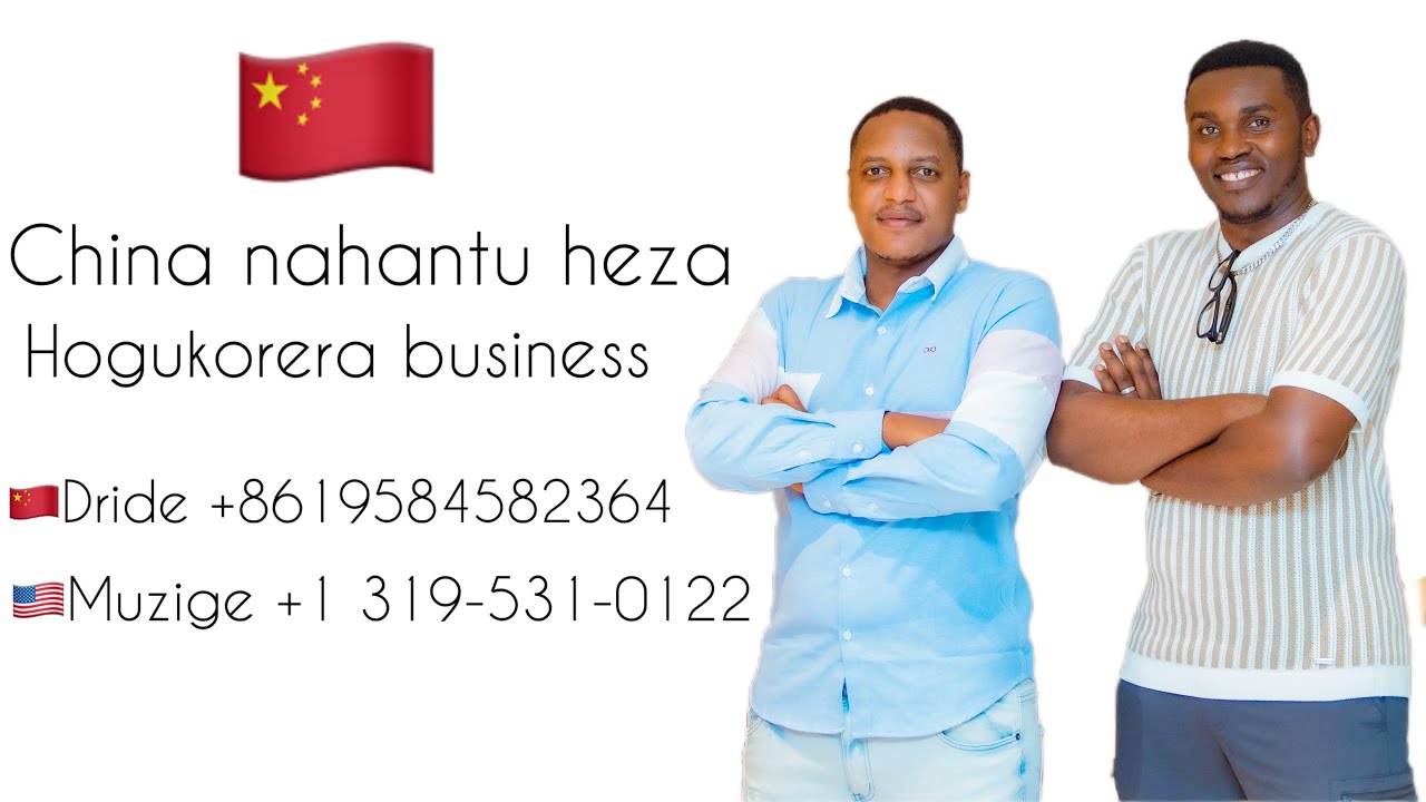 🇨🇳NGUFASHA BYOSE WIFUZA BIJANYE NUBUCURUZI / NKORANA NAMASOKO YA LETA YUBU🇨🇳