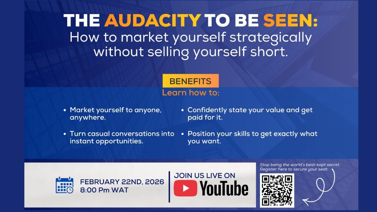 The Audacity To Be Seen: Learn How To Market Yourself Strategically