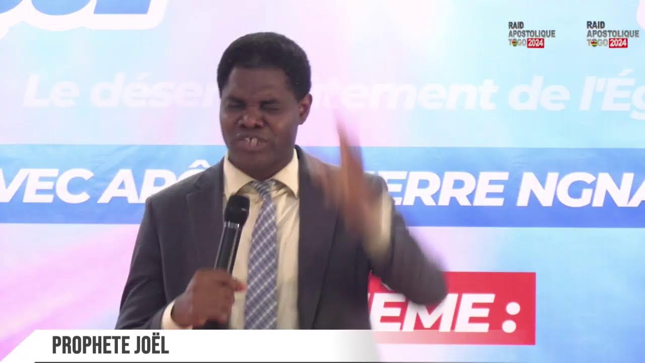 RAID APOSTOLIQUE TOGO 2024 - Jeudi Soir: Apostle Ngnangock Pierre
