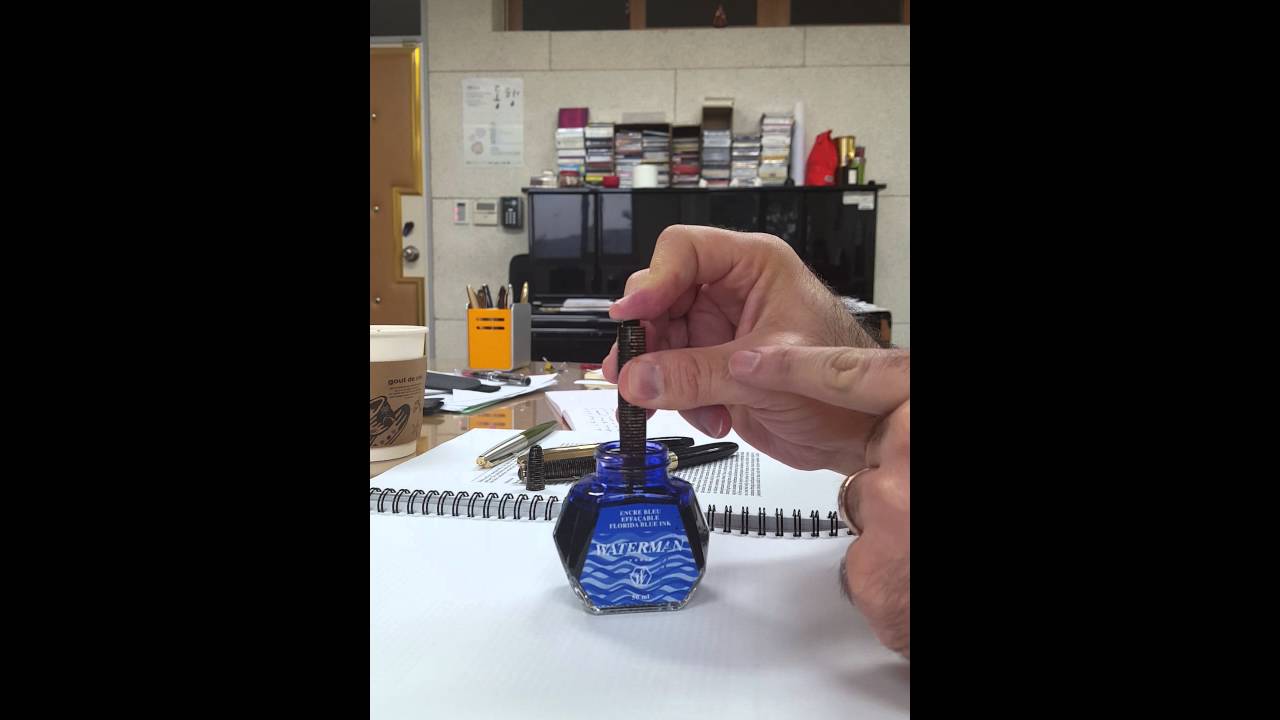 Filing a Parker Vacumatic