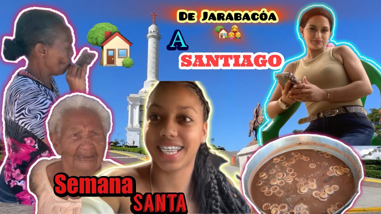 SEMANA SANTA  FUERA DE CONSTANZA🔥🙏🏻😨DE JARABACÓA A SANTIAGO🏡👩‍👧‍👦😎❤️🙏🏻​@Teamtiriguitos