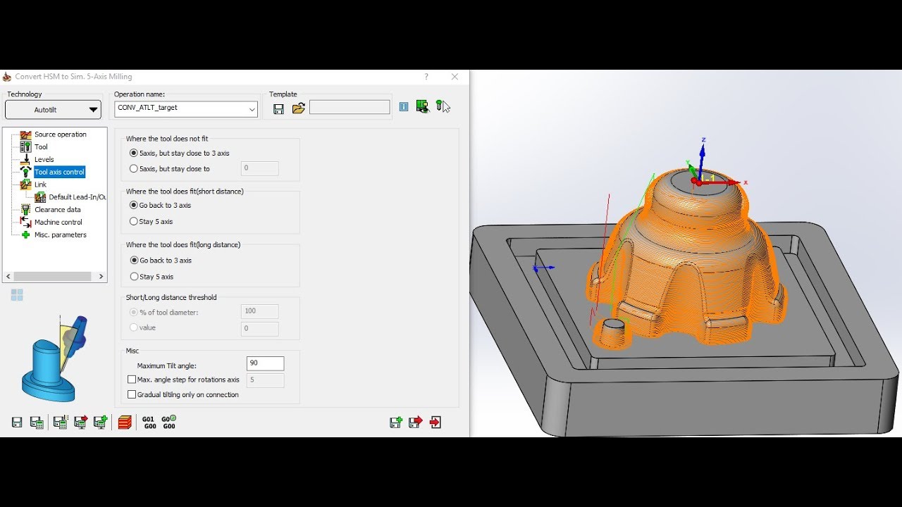 KevCAM Night School - 3 to 5 Axis Conversion