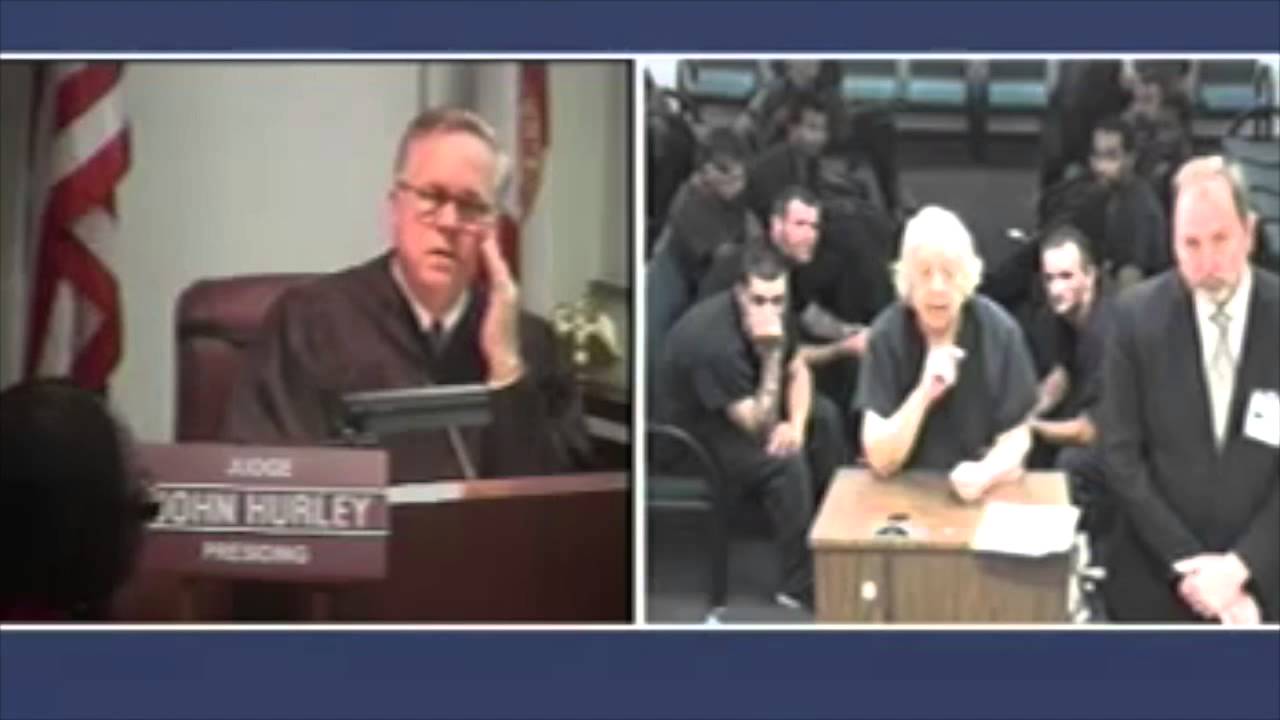Elderly Woman Entertains Florida Courtroom