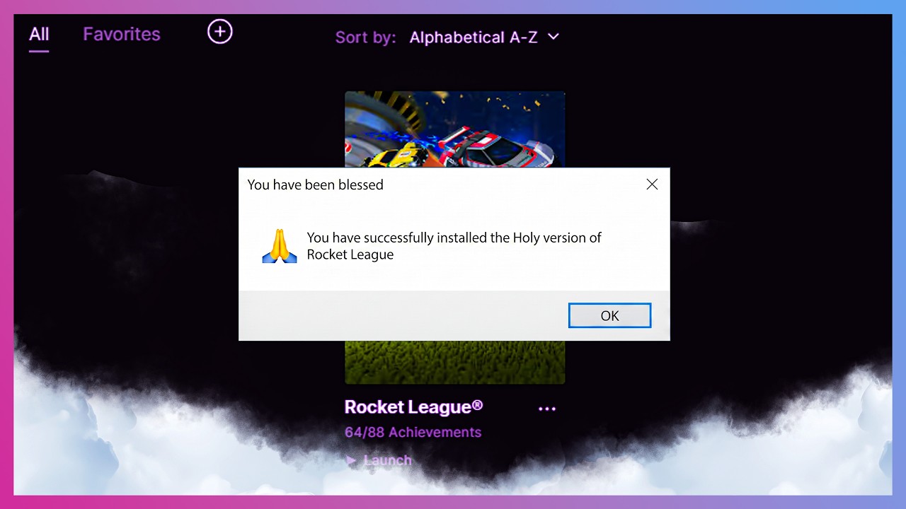 Думаю, я установил ХОРОШУЮ Rocket League.