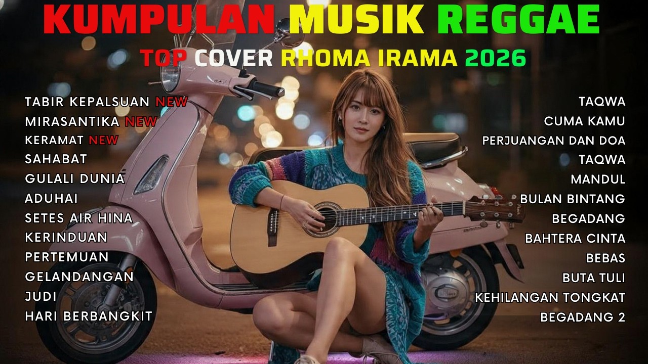 KUMPULAN LAGU RHOMA IRAMA 2026 | FULL ALBUM MUSIK REGGAE 🎧🔥 COCOK BUAT SANTAI