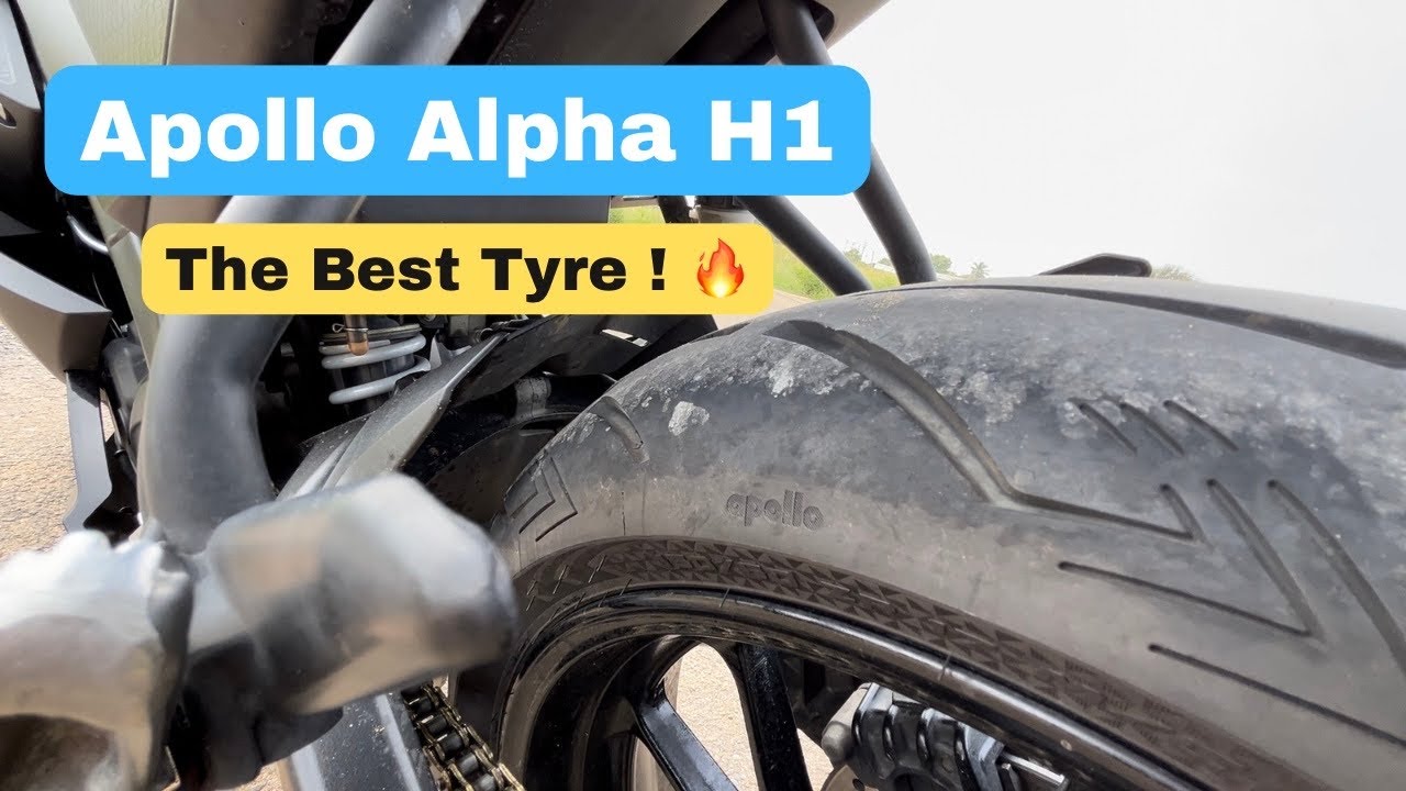 Apollo Alpha H1 Review 🤩 | R15 V3 | Best tyre ?