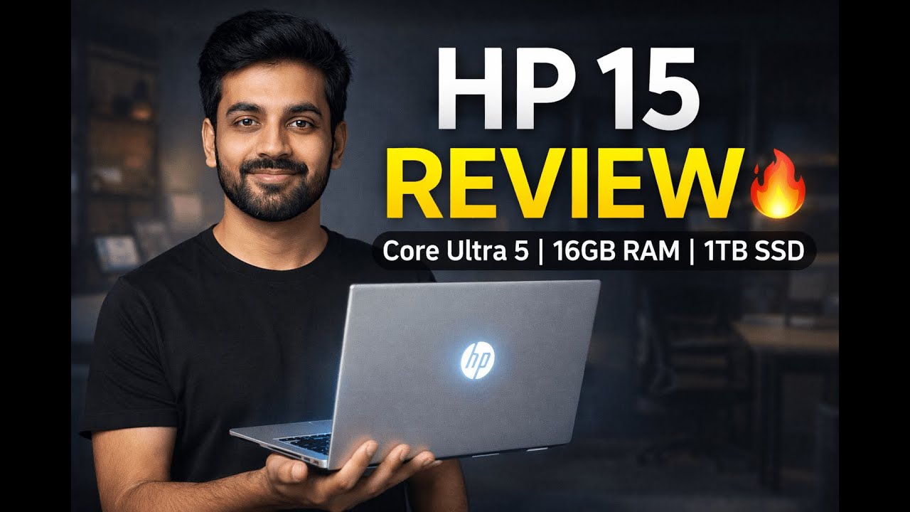 HP 15 Laptop Review 🔥 Intel Core Ultra 5 | 16GB RAM | 1TB SSD | Worth Buying?
