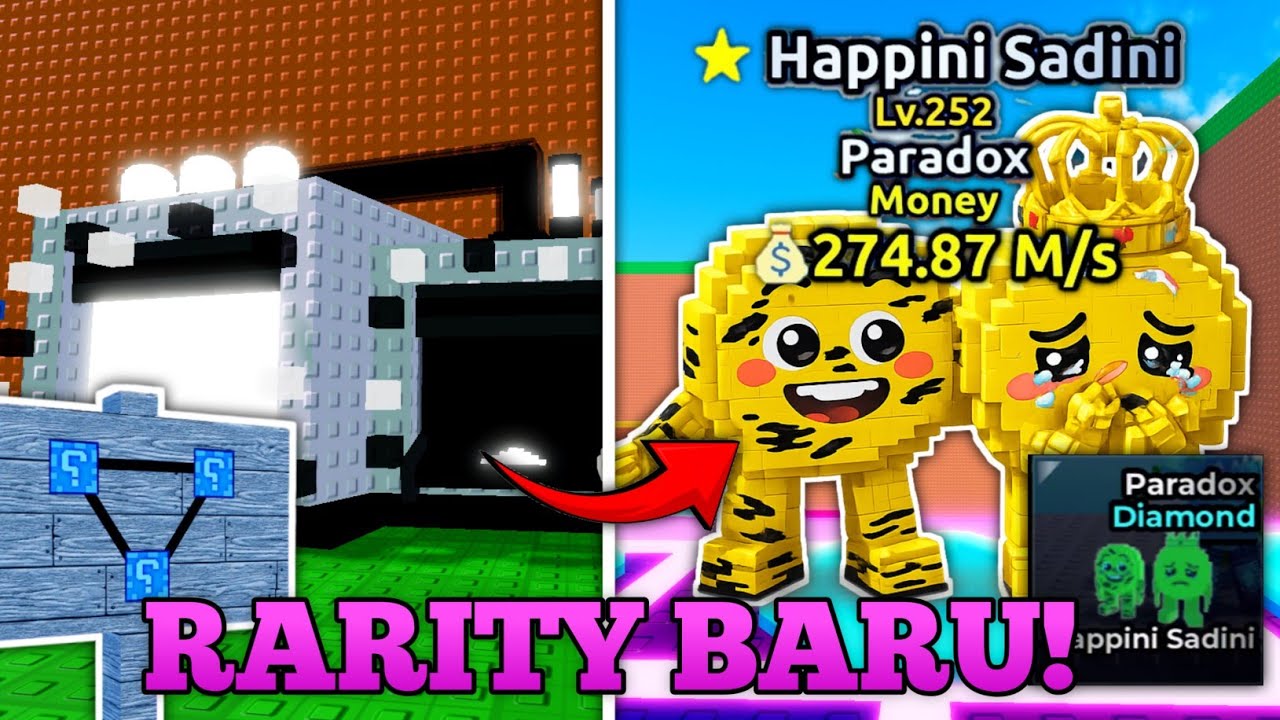 Ritual RAHASIA Ini Kasih RARITY BARU *PARADOX* Lebih Bagus Dari INFINITY Escape Tsunami For Brainrot