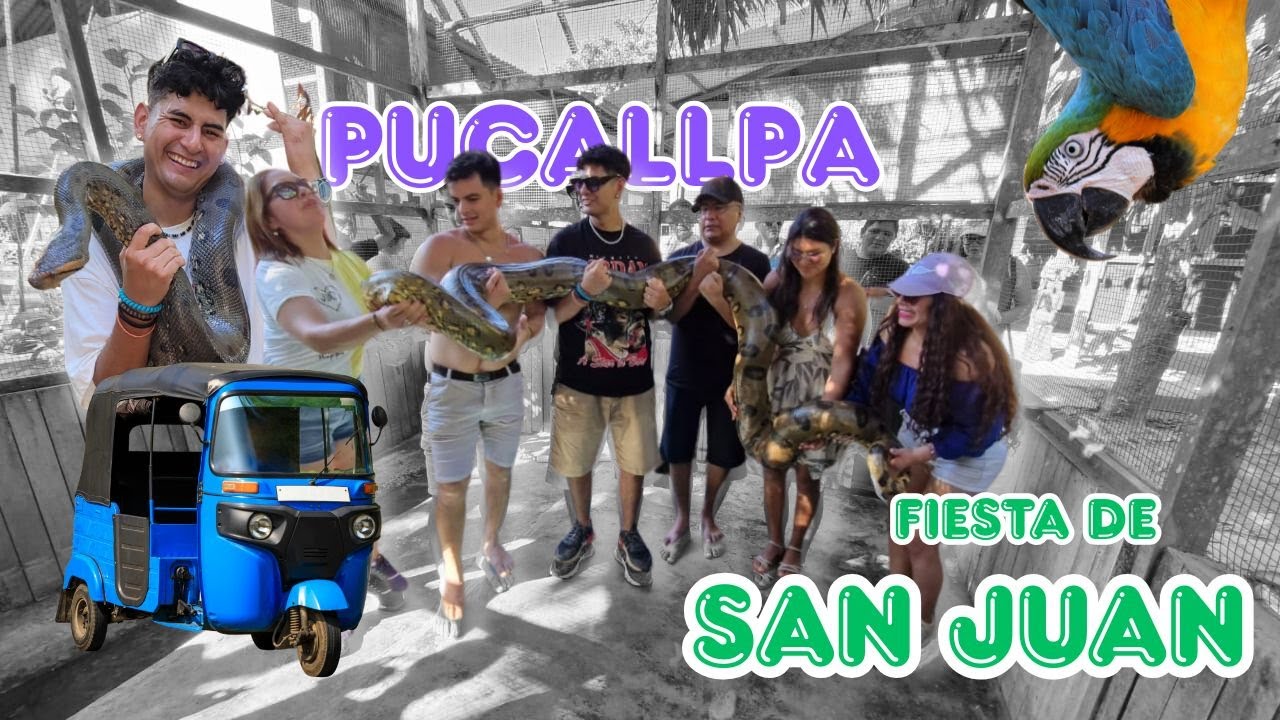 ¡Así se vive San Juan en Pucallpa! Fiesta, Río, Juane y Anaconda