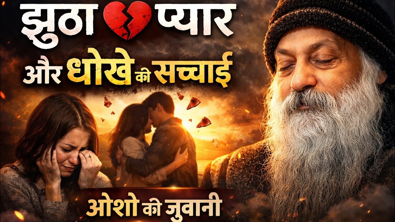 झूठा प्यार और धोखा💔 | Osho की अनमोल सीख 😱| Fake Love Reality | Heart Touching Video
