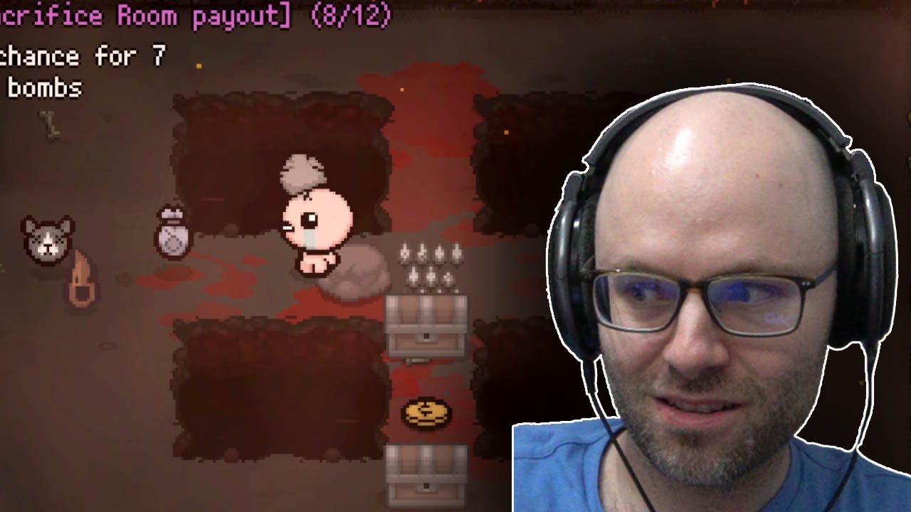 He's still got it? (The Binding of Isaac: Repentance)
