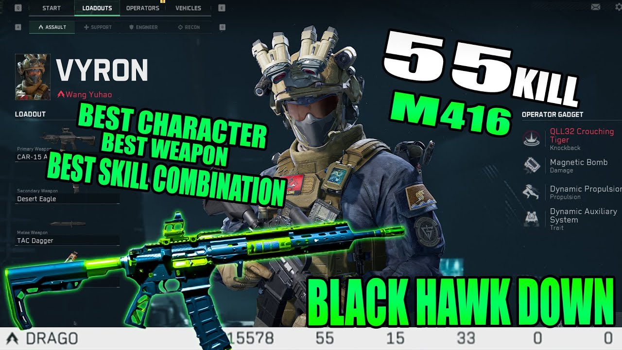 DELTA FORCE 5 TIPS GUIDE FOR BEGINNER | OPERATION VS GENESIS RANK UP HIGHEST KILL 55 WITH M416 META