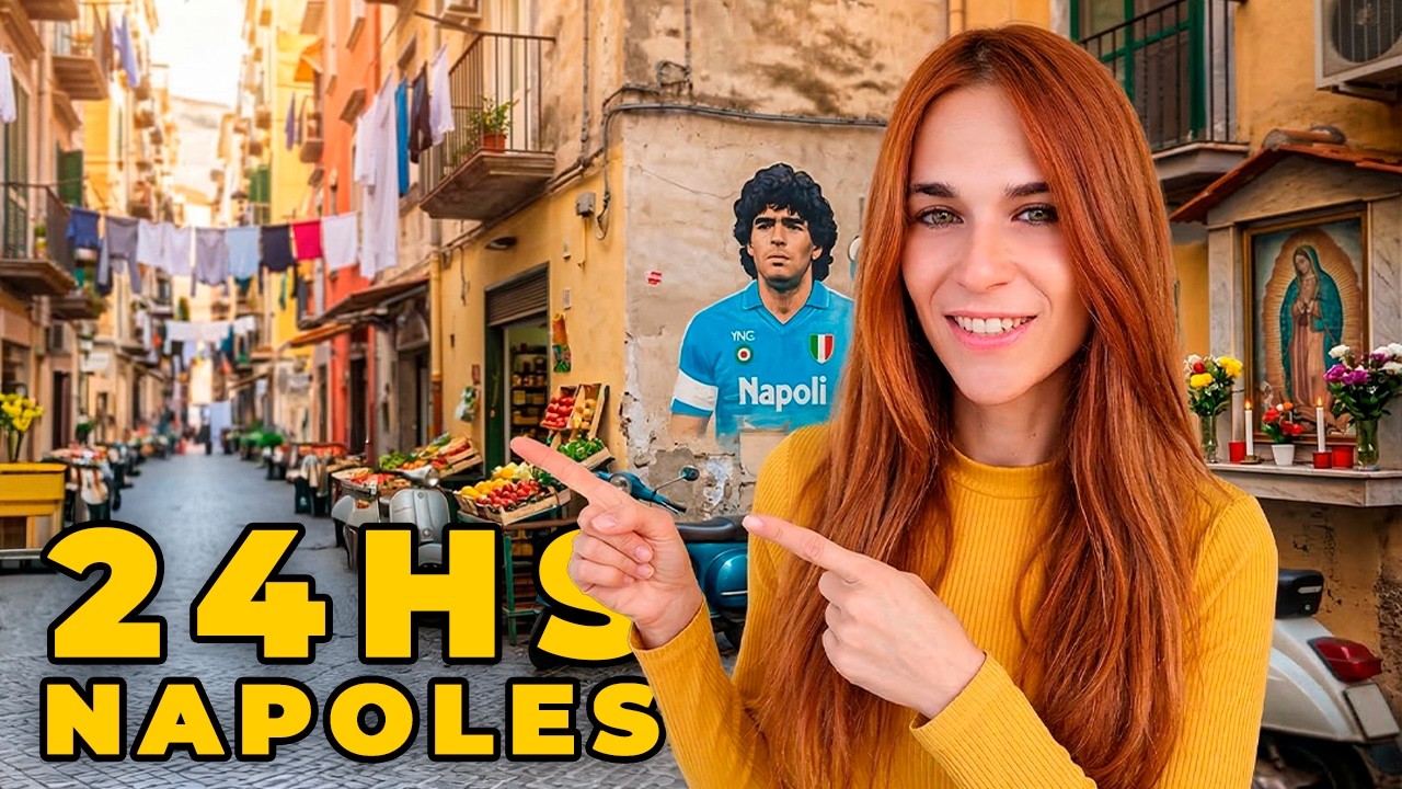 NAPOLES qué ver en 1 día 🇮🇹 Guía completa caminando