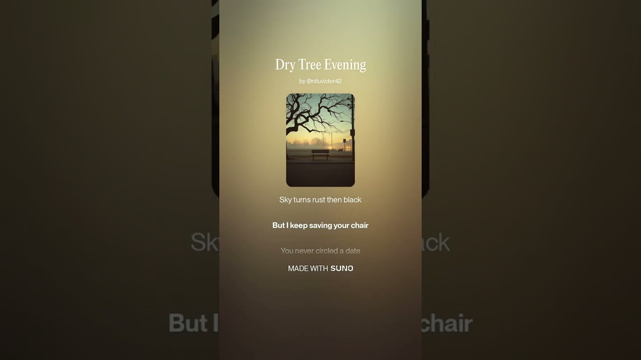 Dry Tree Evening