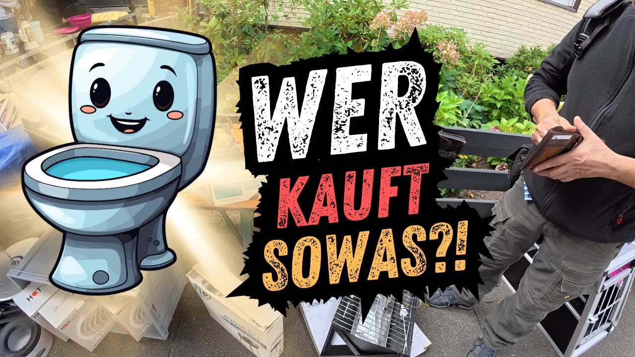 WER KAUFT SOWAS?! 🤯 | Verrückter Flohmarkt-Fund