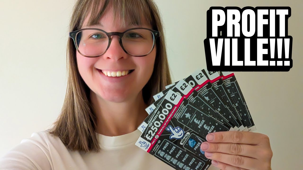 FINALLY A PROFIT! - &pound;250,000 WIN ALL SCRATCHCARD