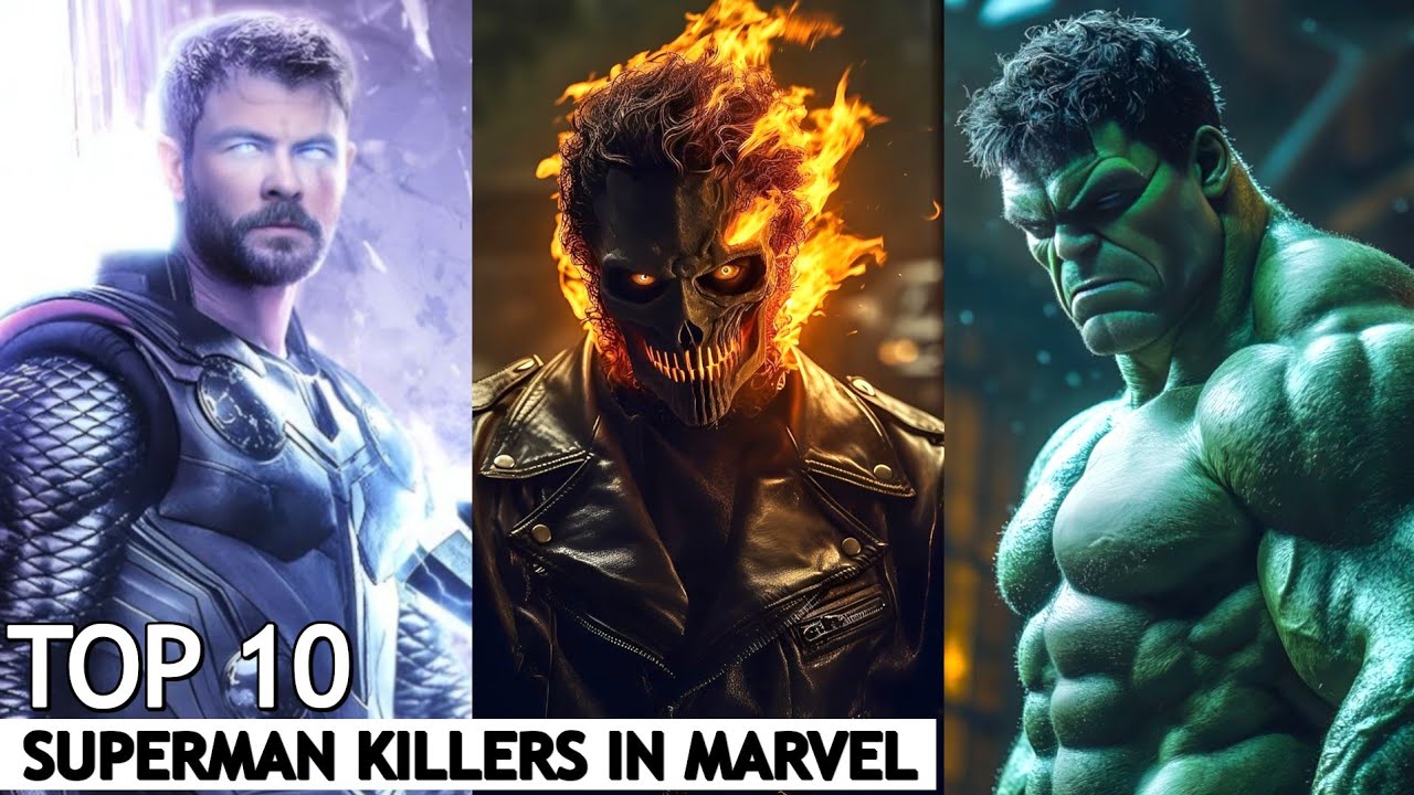 Top 10 Marvel Characters Who Can Defeat Superman | BNN Review