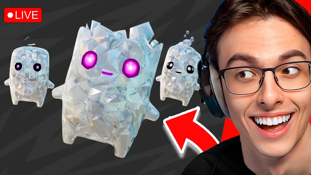 🔴 LIVE! - FINDING EVERY RARE GEM SPRITE!! (NEW FORTNITE UPDATE)