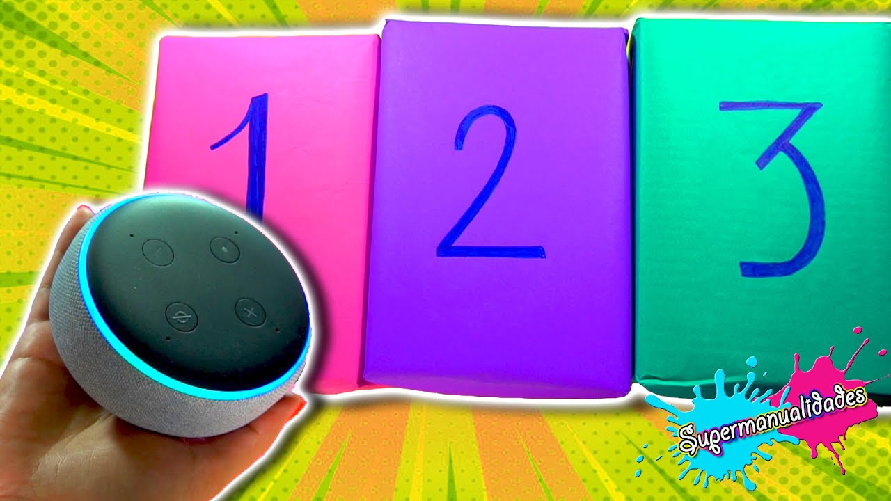 Alexa elige mi Slime con cajas misteriosas - Supermanualidades