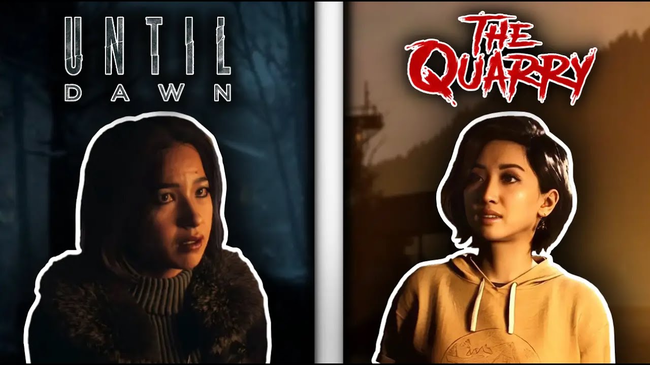 Comparing All 9 Playable UNTIL DAWN Characters With A Character From THE QUARRY #untildawn #quarry